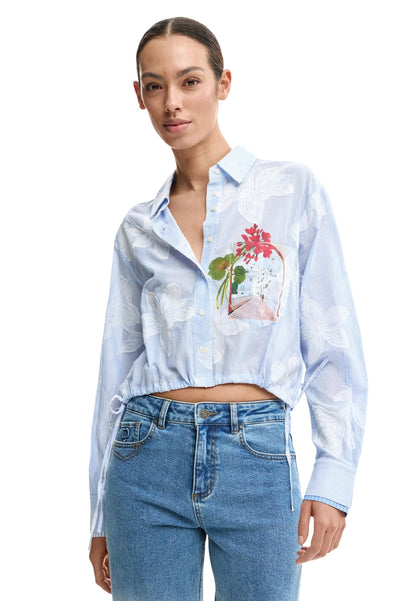 Desigual Camicia Donna Desigual 26SWCW28 light blue  light blue