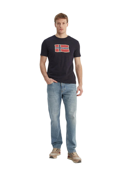 Napapijri T-Shirt Uomo Napapijri NP0A4FZB blue  blue