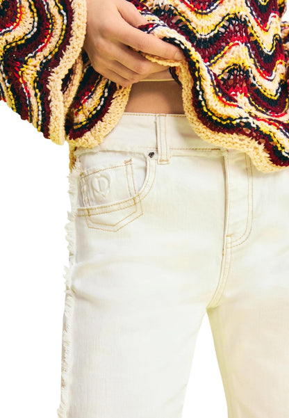 Desigual Jeans Donna Desigual 26SWDD43 beige  beige
