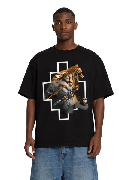County Of Milan T-Shirt Uomo County Of Milan S6CMMATH050 black  black