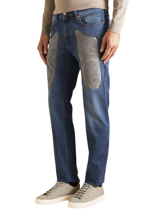 Jeckerson Jeans Uomo Jeckerson JUPPA077JOHN002 DNDTFDENI043 U047 blue  blue