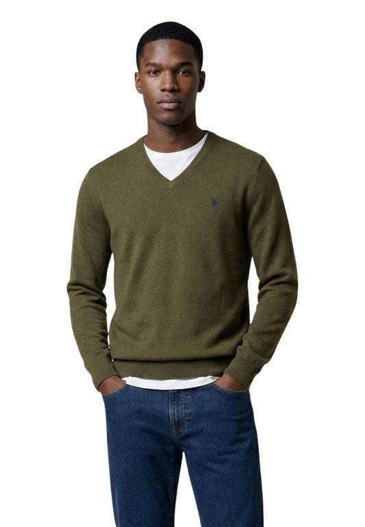 U.s. Polo Assn. Maglia Uomo U.S. Polo Assn. US40 173007 green  green