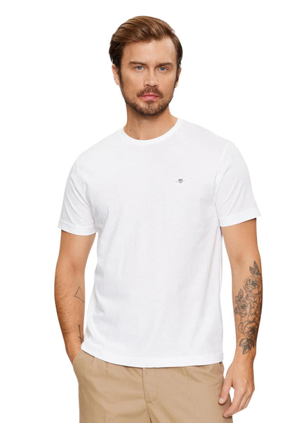 Gant T-Shirt Uomo Gant 2601.2003184 white  white