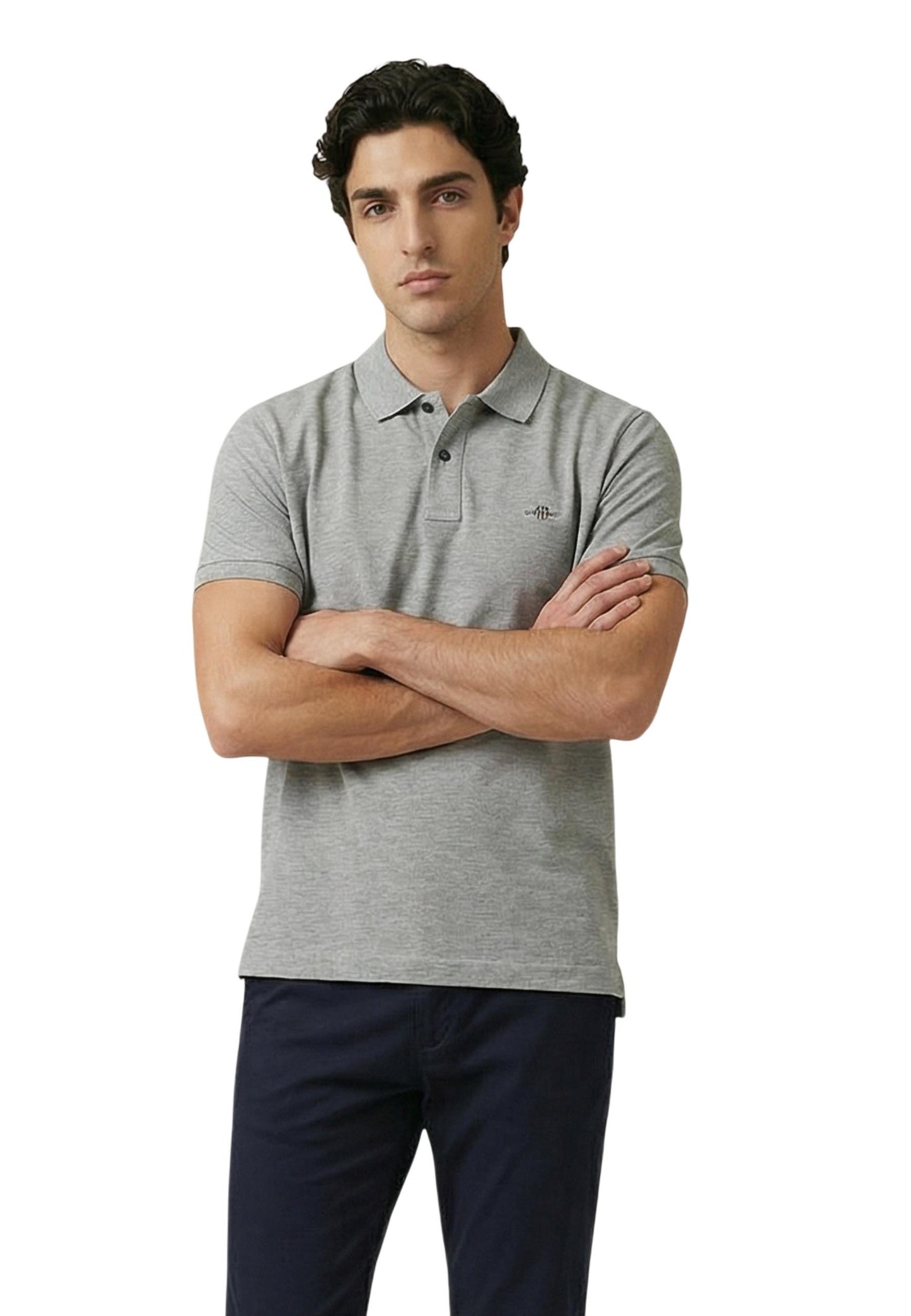 Gant Polo Uomo Gant 2601.002210 grey  grey