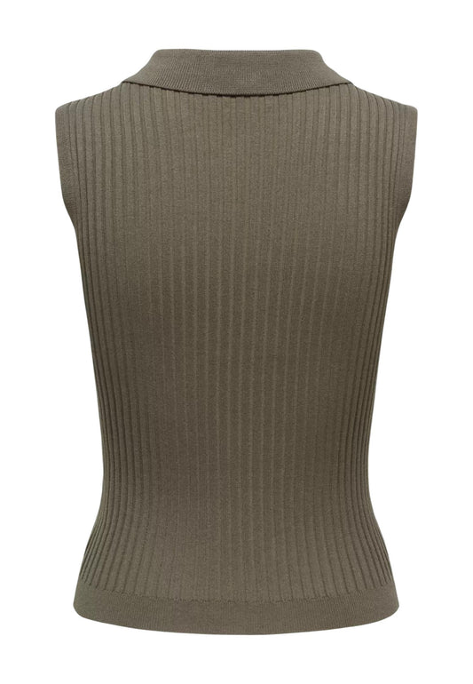 Only Gilet Donna Only 15364749 green  green