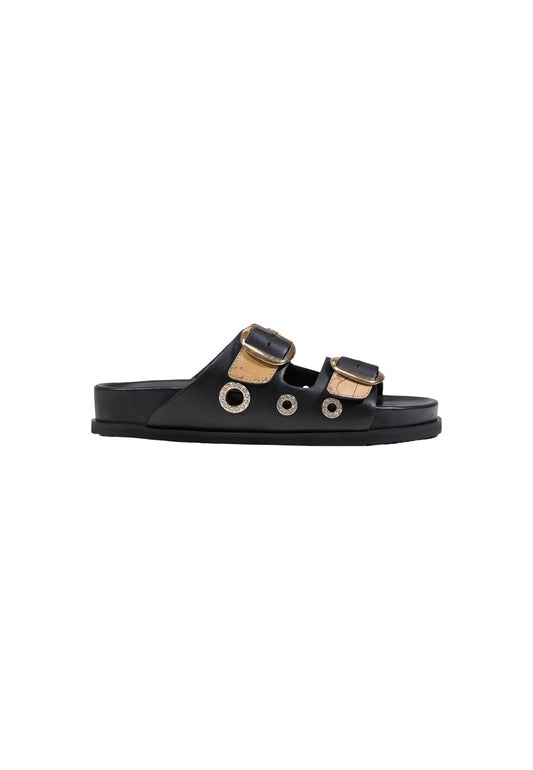 Alviero Martini Prima Classe Ciabatte Donna Alviero Martini Prima Classe 1420 662A black  black