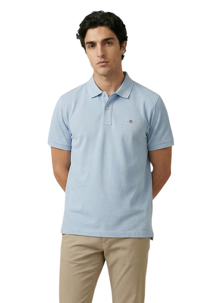 Gant Polo Uomo Gant 2601.002210 light blue  light blue