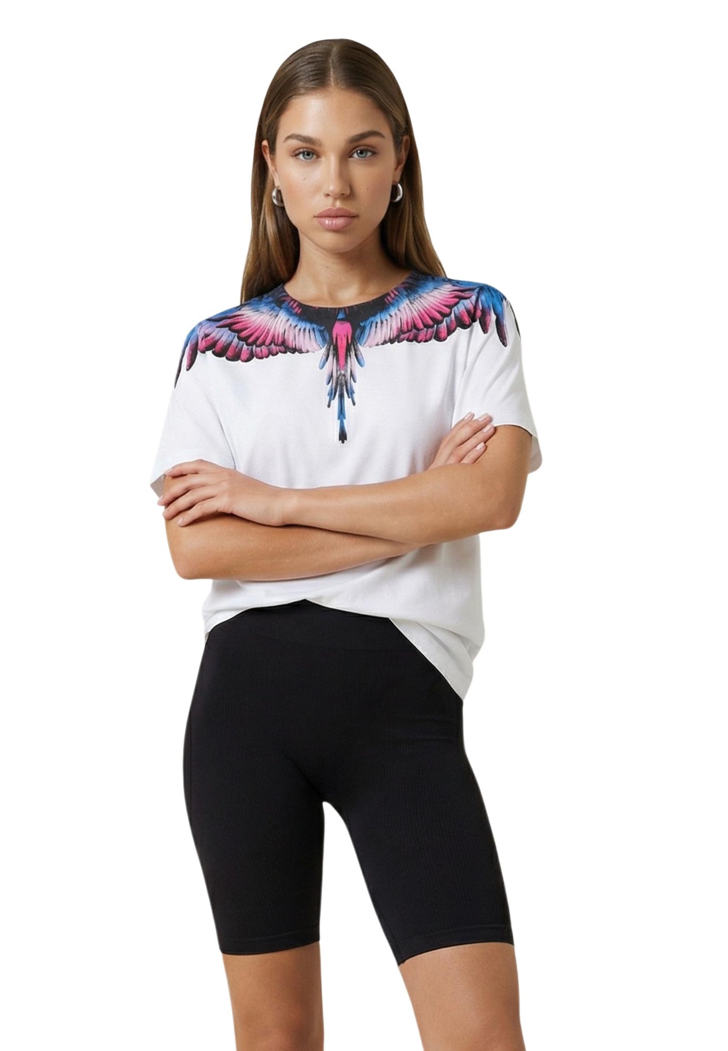 County Of Milan T-Shirt Donna County Of Milan 26ECM30102 white  white