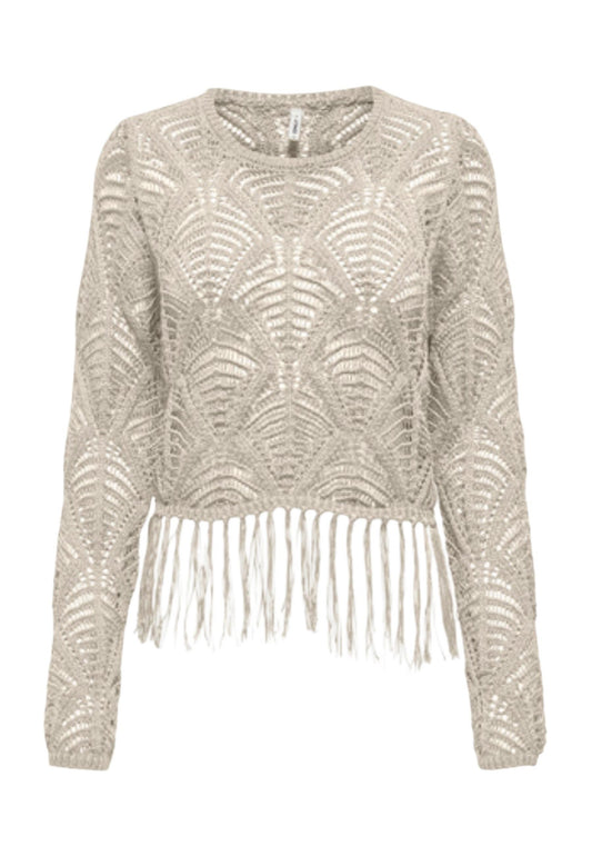 Only Maglia Donna Only 15362968 beige  beige
