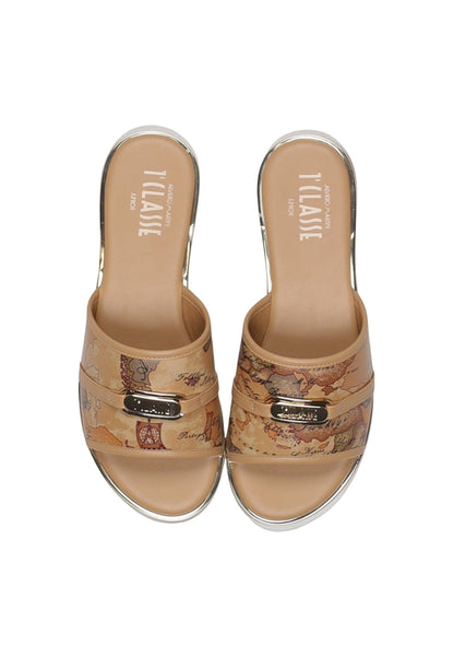 Alviero Martini Prima Classe Ciabatte Donna Alviero Martini Prima Classe 2450 0371 beige  beige