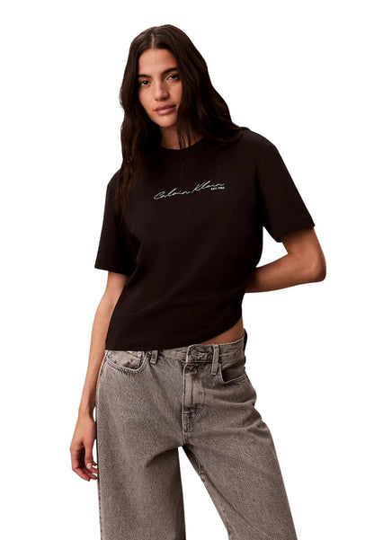 Calvin Klein Jeans T-Shirt Donna Calvin Klein Jeans LV047F820G black  black