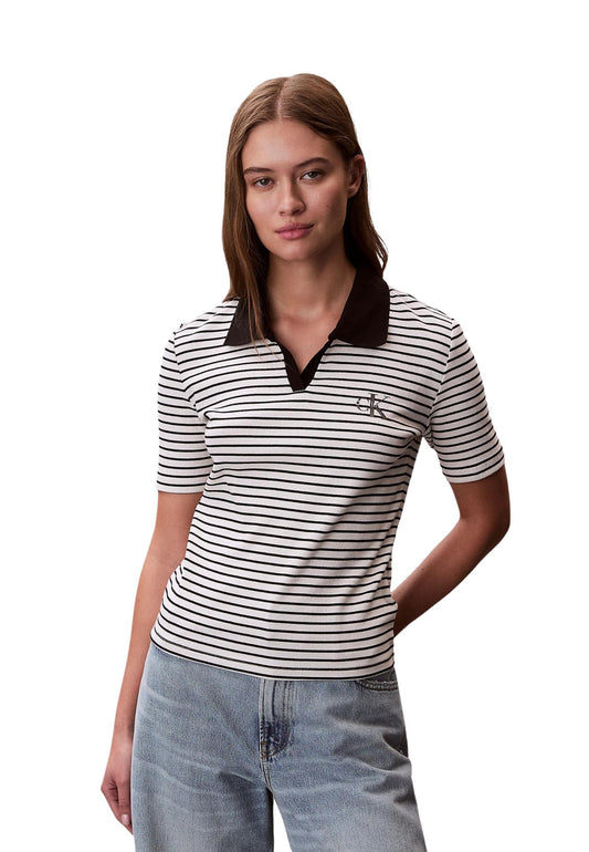Calvin Klein Jeans Polo Donna Calvin Klein Jeans LV047F835G black  black