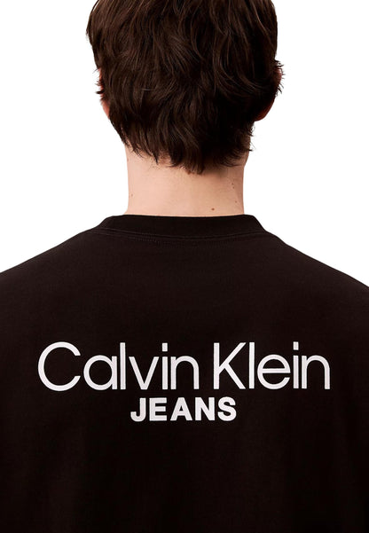 Calvin Klein Jeans T-Shirt Uomo Calvin Klein Jeans LV04RD825G black  black