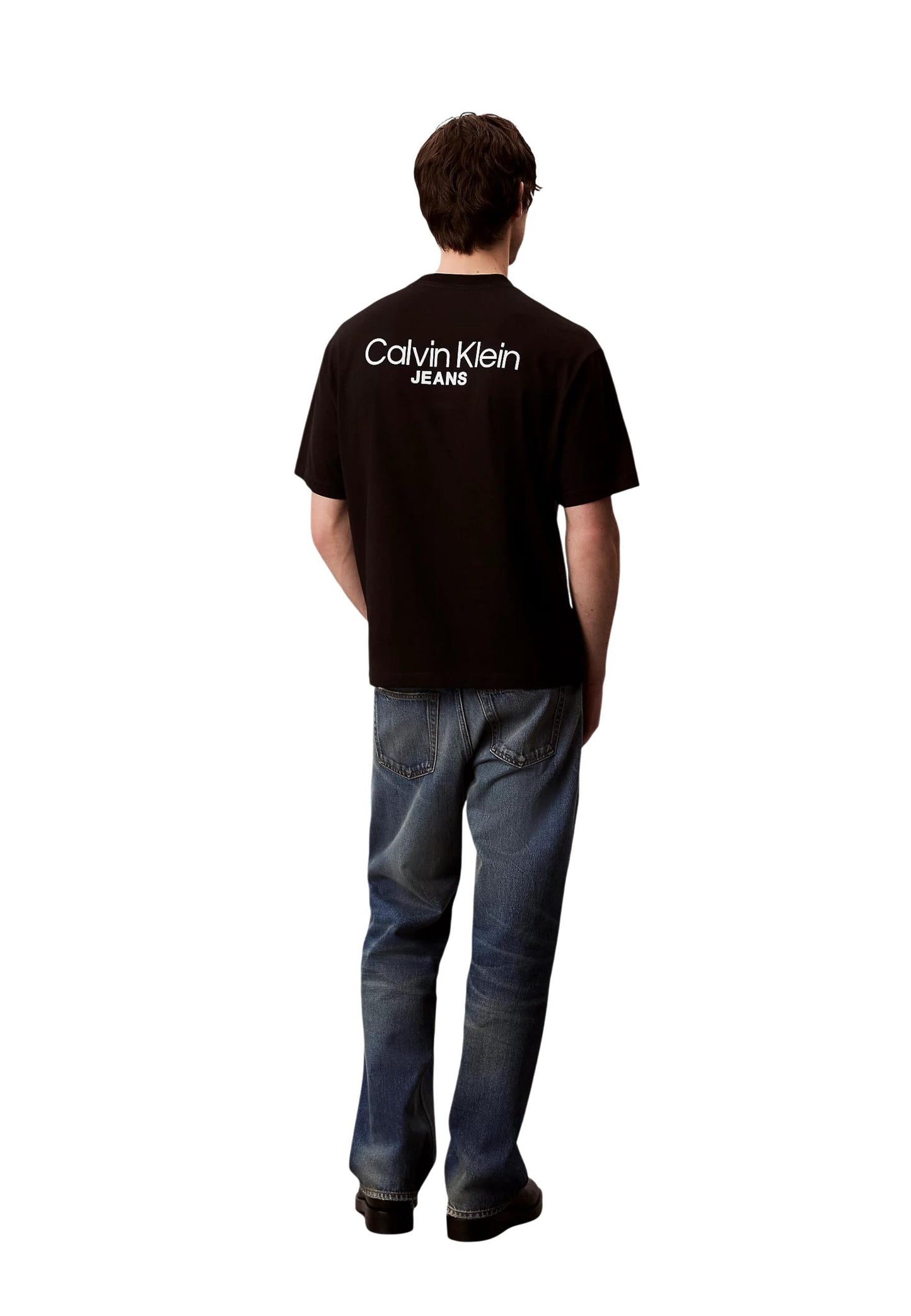 Calvin Klein Jeans T-Shirt Uomo Calvin Klein Jeans LV04RD825G black  black