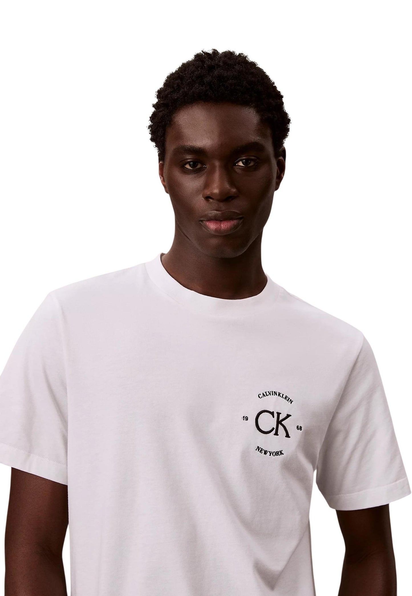 Calvin Klein Jeans T-Shirt Uomo Calvin Klein Jeans LV04RE825G white  white