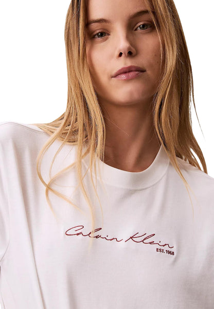 Calvin Klein Jeans T-Shirt Donna Calvin Klein Jeans LV047F820G white  white