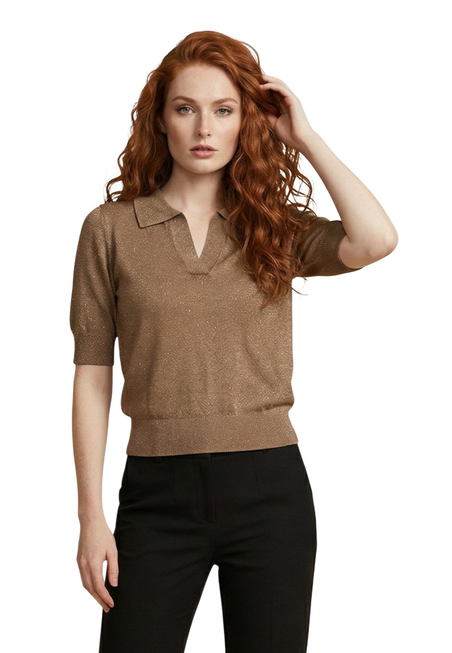 Only Polo Donna Only 15362964 beige  beige