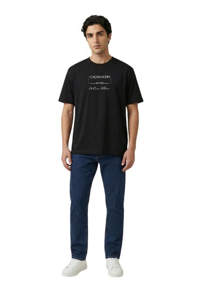 Calvin Klein Jeans T-Shirt Uomo Calvin Klein Jeans LV04RE827G black  black