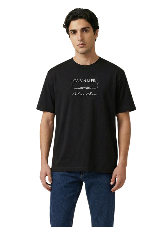 Calvin Klein Jeans T-Shirt Uomo Calvin Klein Jeans LV04RE827G black  black