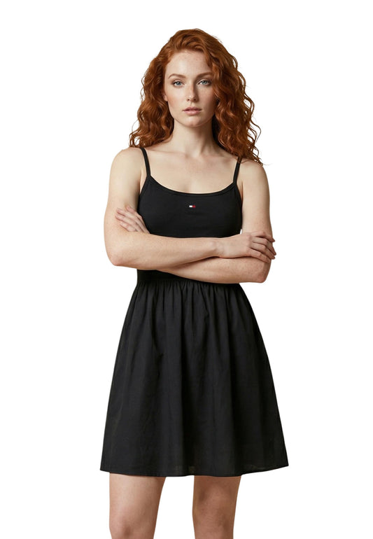 Tommy Hilfiger Jeans Abito Donna Tommy Hilfiger Jeans DW0DW22352 black  black