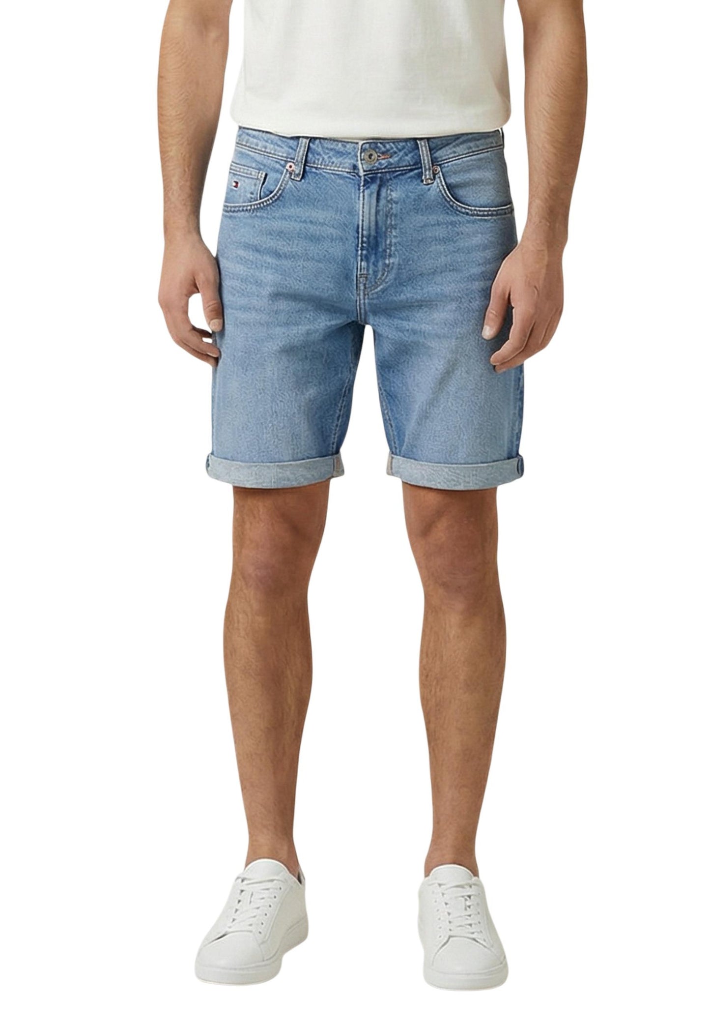 Tommy Hilfiger Jeans Bermuda Uomo Tommy Hilfiger Jeans DM0DM22979 light blue  light blue