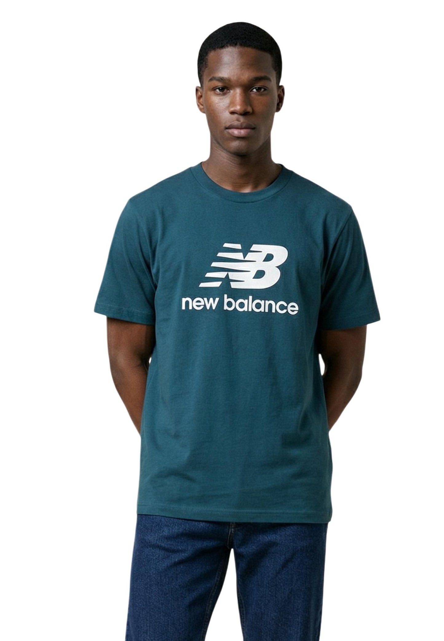 New Balance T-Shirt Uomo New Balance MT41502 green  green
