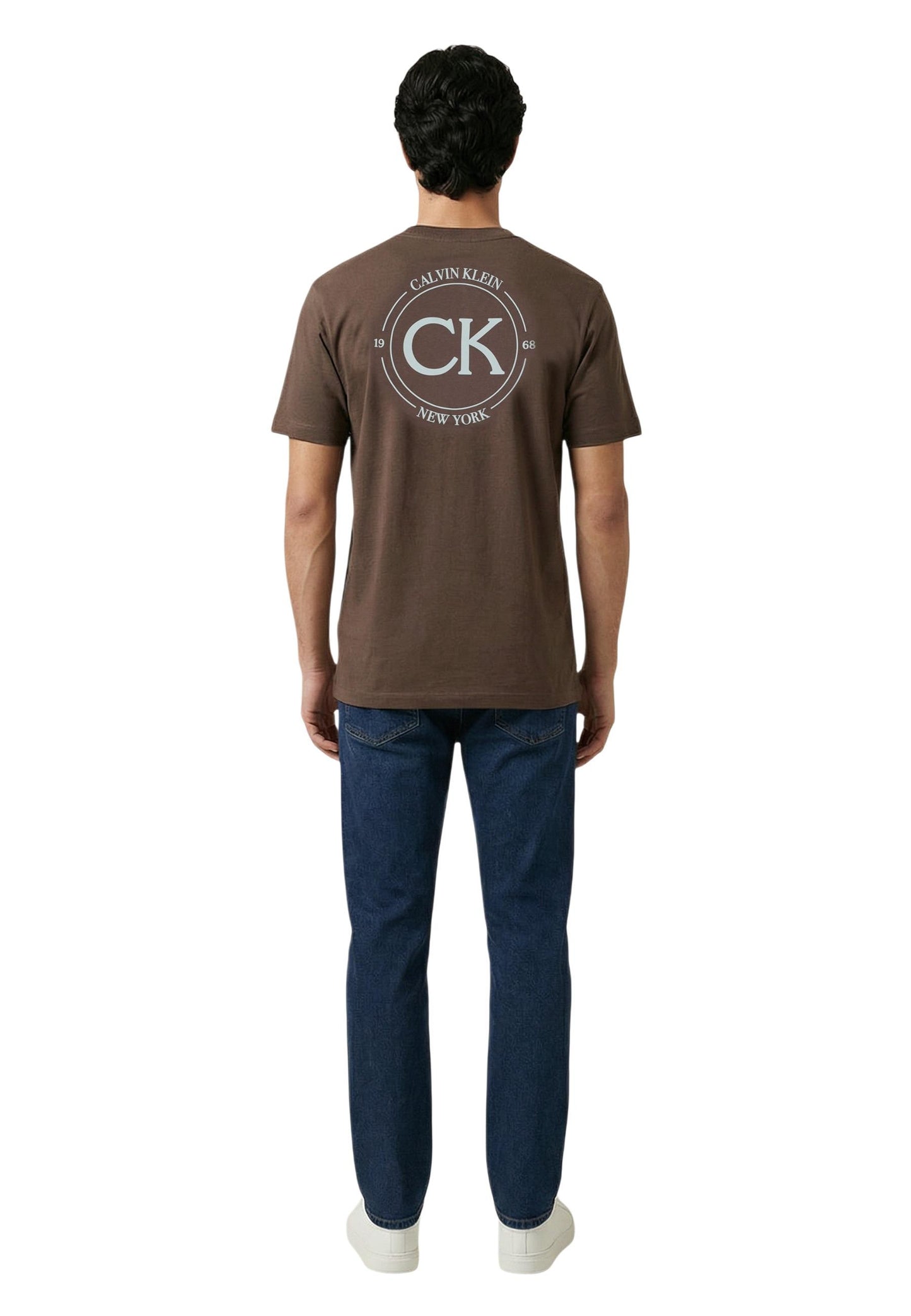 Calvin Klein Jeans T-Shirt Uomo Calvin Klein Jeans LV04RE825G brown  brown