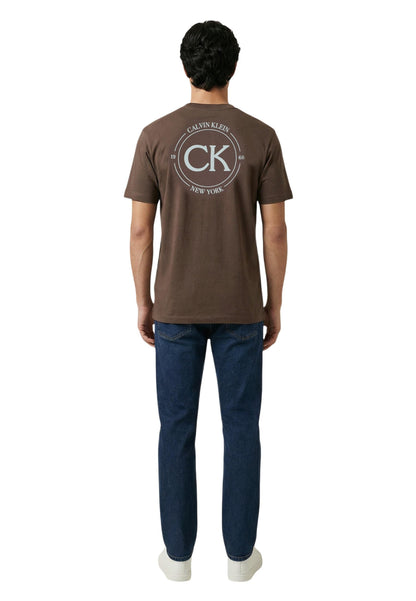 Calvin Klein Jeans T-Shirt Uomo Calvin Klein Jeans LV04RE825G brown  brown