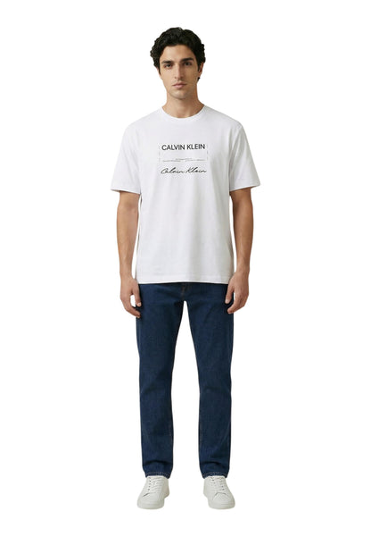 Calvin Klein Jeans T-Shirt Uomo Calvin Klein Jeans LV04RE827G white  white