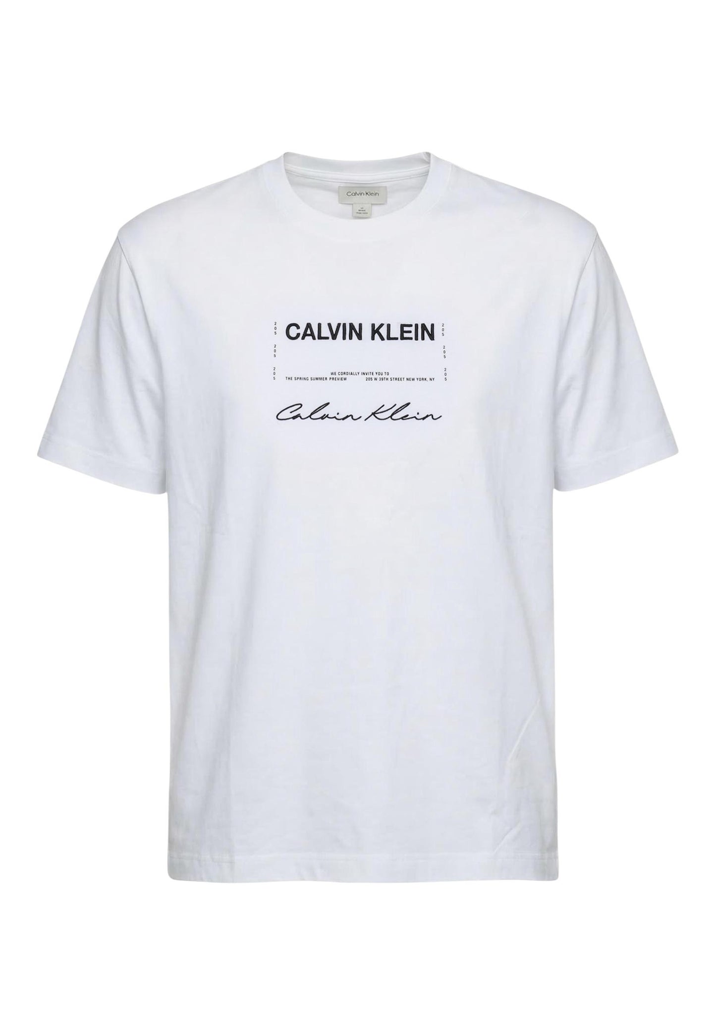 Calvin Klein Jeans T-Shirt Uomo Calvin Klein Jeans LV04RE827G white  white