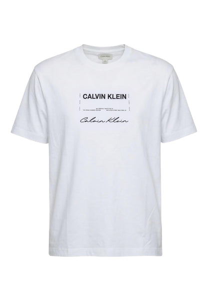 Calvin Klein Jeans T-Shirt Uomo Calvin Klein Jeans LV04RE827G white  white