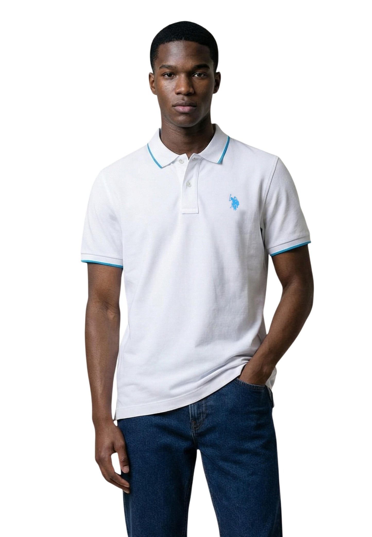 U.s. Polo Assn. Polo Uomo U.S. Polo Assn. US43 197027 white  white