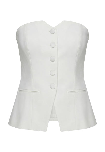 Morgan De Toi Top Donna Morgan De Toi 261-CPANA.F white  white