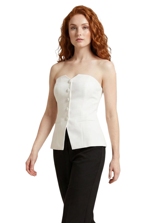 Morgan De Toi Top Donna Morgan De Toi 261-CPANA.F white  white