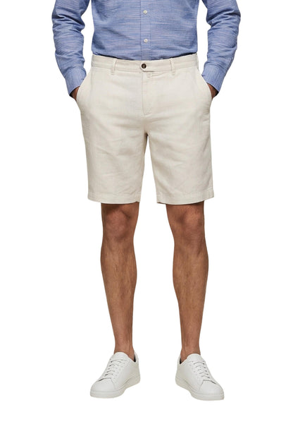 Borghese Pantaloni Uomo Borghese 4SBE61 LN01 white  white