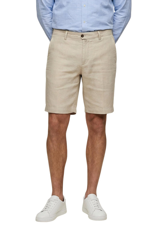 Borghese Bermuda Uomo Borghese 4SBE61 LN01 beige  beige