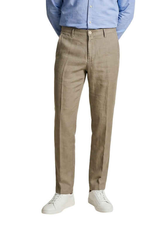 Borghese Pantaloni Uomo Borghese PSE579GR camel  camel