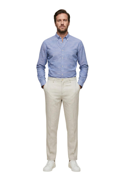 Borghese Pantaloni Uomo Borghese PSE579GR white  white
