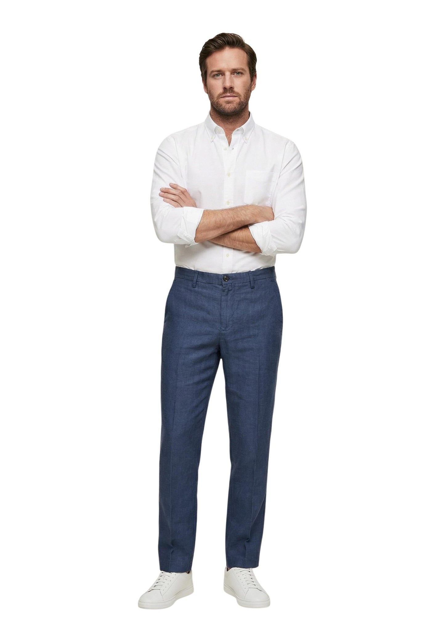 Borghese Pantaloni Uomo Borghese PSE579GR blue  blue