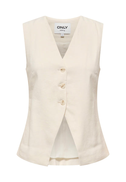 Only Gilet Donna Only 15367399 beige  beige