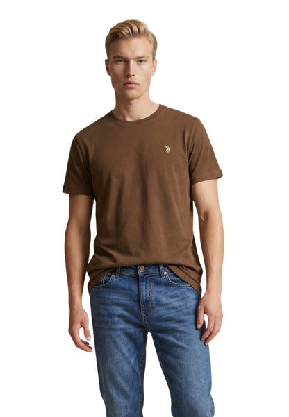 U.s. Polo Assn. T-Shirt Uomo U.S. Polo Assn. US43 154094 brown  brown