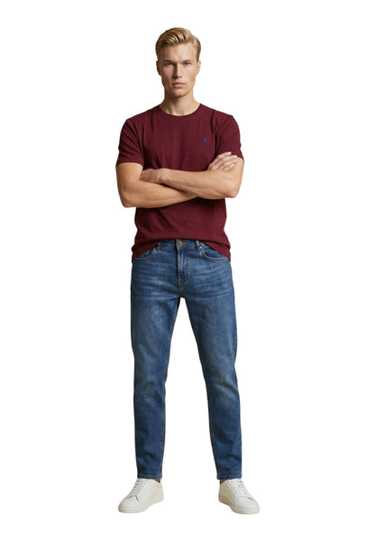 U.s. Polo Assn. T-Shirt Uomo U.S. Polo Assn. US43 154094 bordeaux  bordeaux