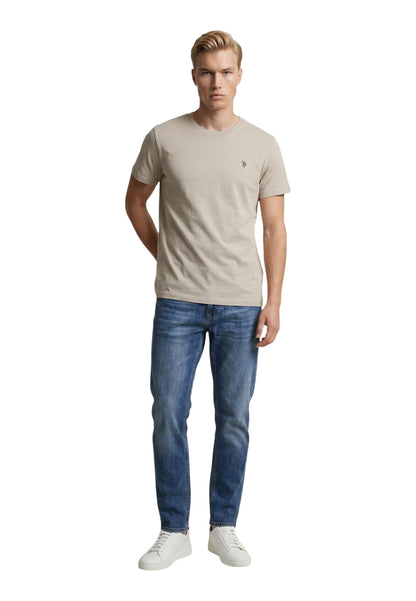 U.s. Polo Assn. T-Shirt Uomo U.S. Polo Assn. US43 154094 beige  beige