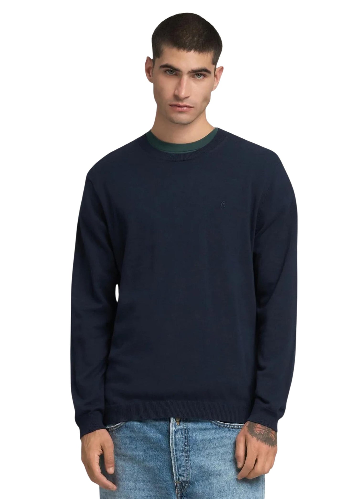 Replay Maglia Uomo Replay UK4851.000.G22578 blue  blue
