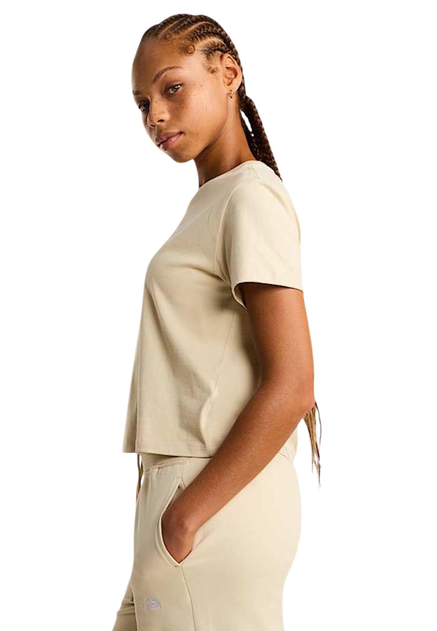 The North Face T-Shirt Donna The North Face NF0A8GR1 beige  beige