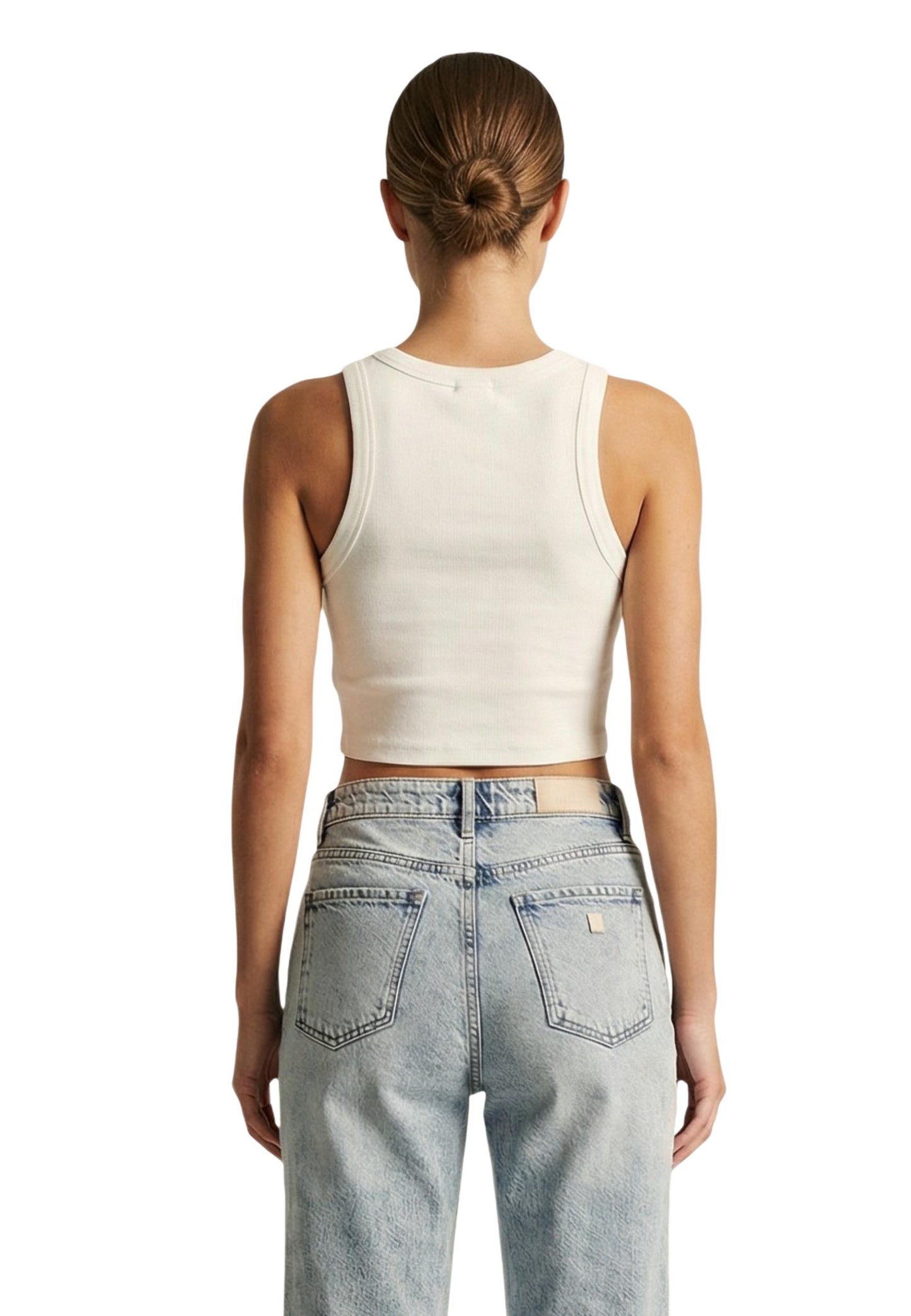 Guess Active Top Donna Guess Active V6GP07 K2987 white  white