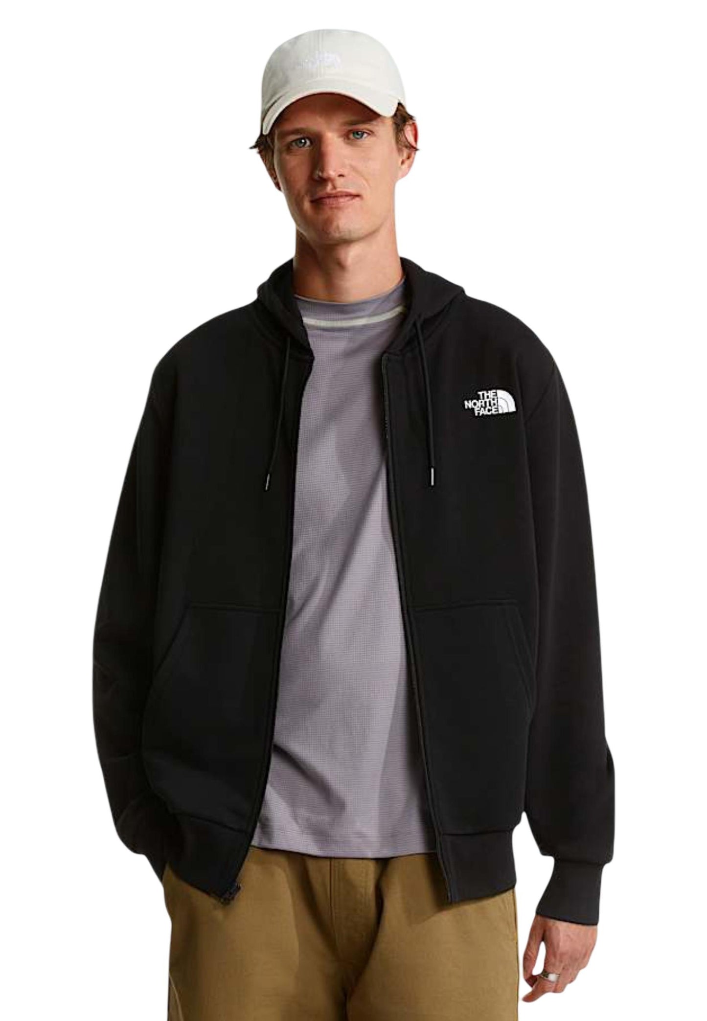 The North Face Felpa Uomo The North Face NF0A8GQ7 black  black
