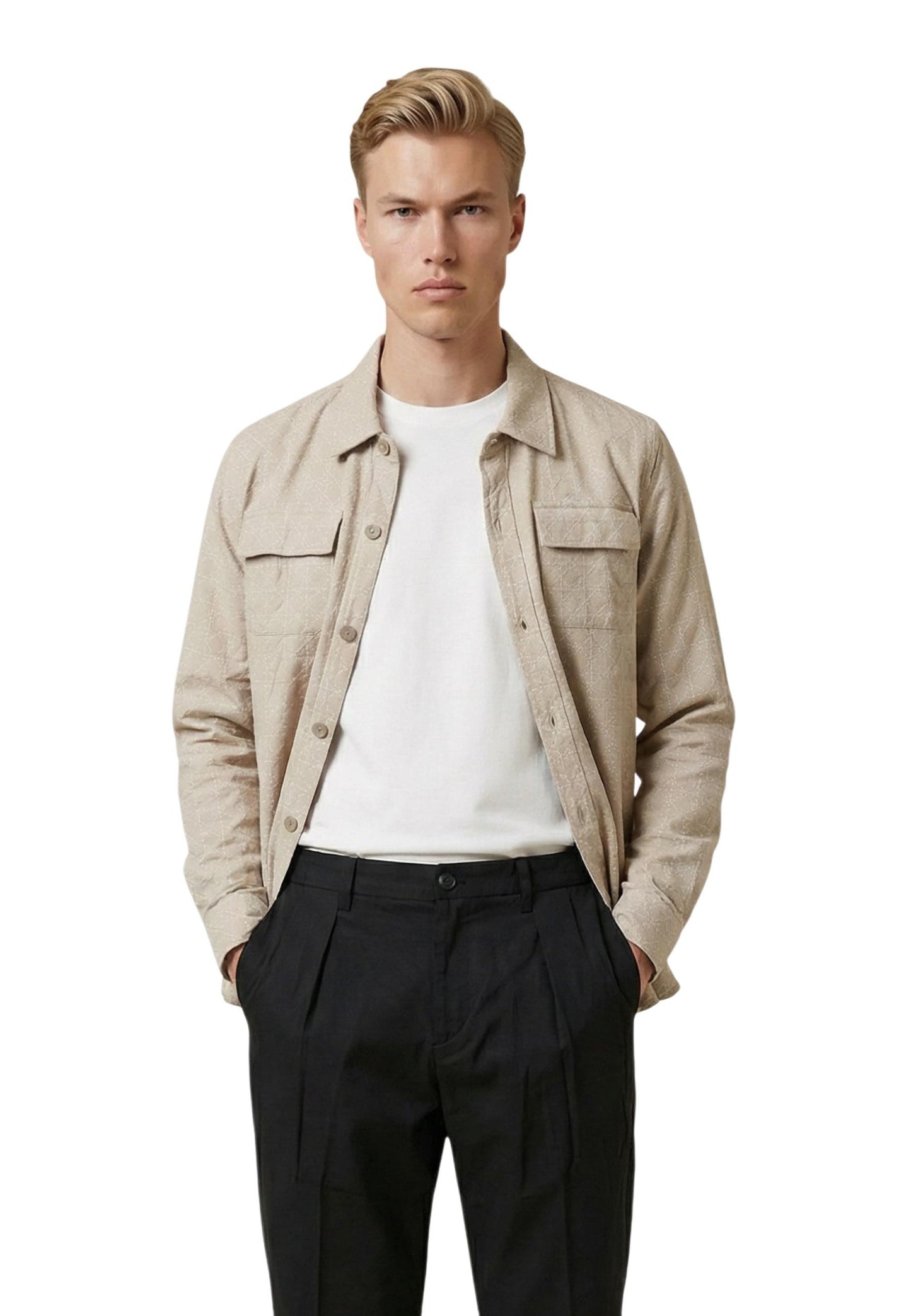 Gianni Lupo Camicia Uomo Gianni Lupo GL1013TB beige  beige
