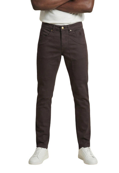 Jeckerson Pantaloni Uomo Jeckerson JUPPA077JOHN001 CTCPTPIQU001 U036 brown  brown