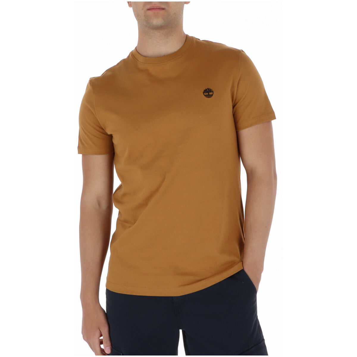 Timberland T-Shirt Uomo Timberland TB0A2BPR camel  camel